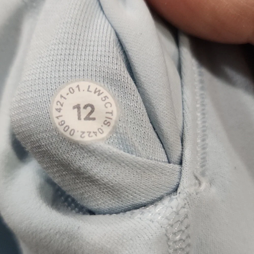 Lululemon Align High Rise Waist Leggings 28 Inseam Powder Blue Double Lined 12 - Picture 6 of 6